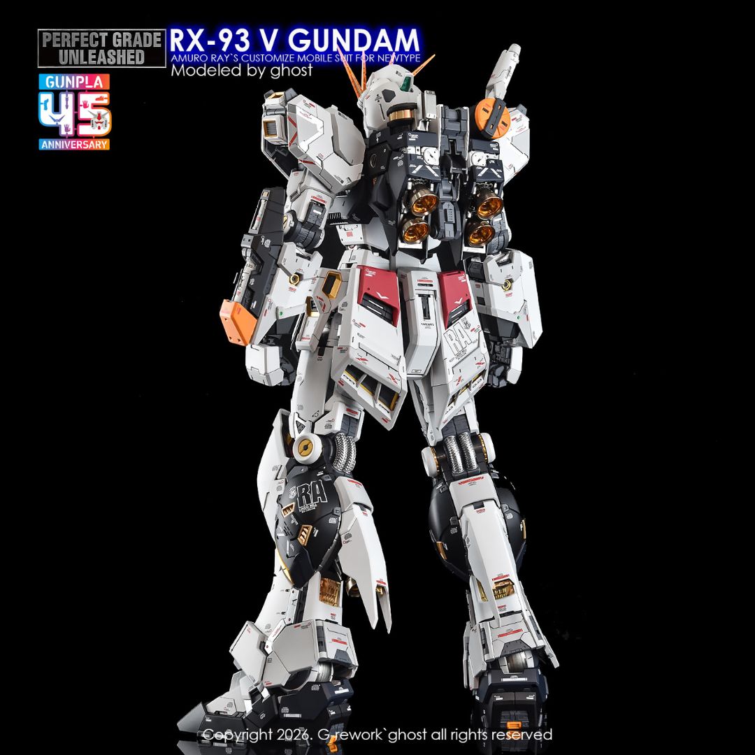 G-Rework Decal - [PG] PG UNLEASHED RX-93 V GUNDAM (Renew)