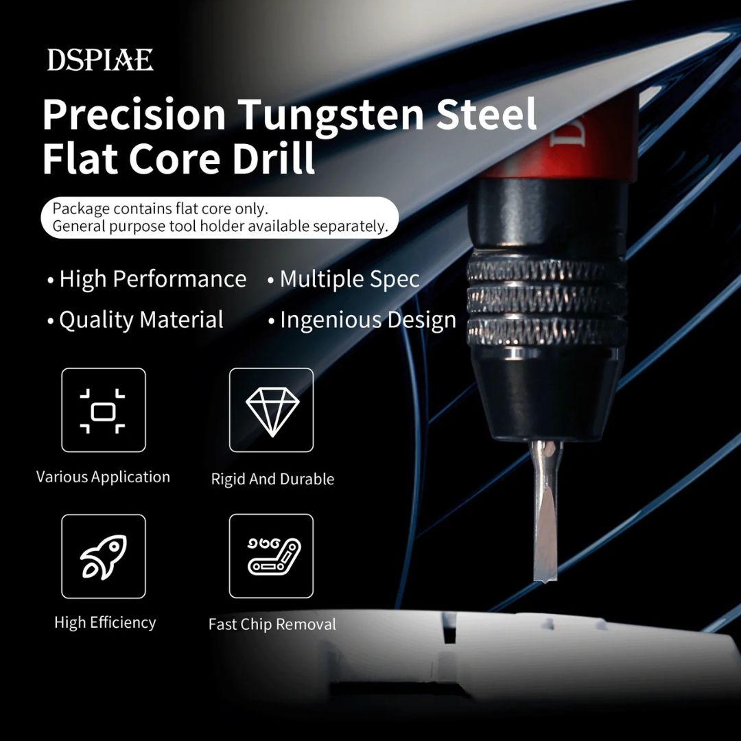 DSPIAE FB-20 DSPIAE Flat Bottom Drill Bits 2.0