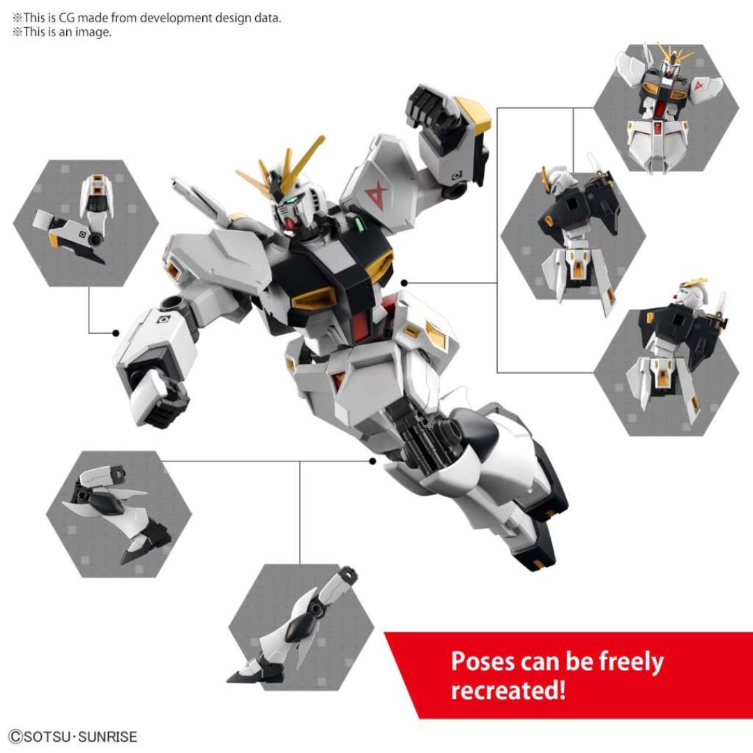 Bandai EG Entry Grade 1/144 RX-93 V Gundam 011