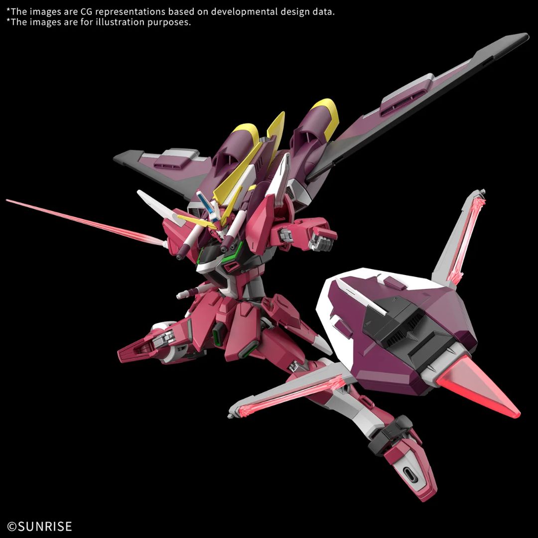 Bandai HG 1/144 INFINITE JUSTICE GUNDAM & BOOSTER UNIT (Pre-Order: Expected to Ship by Q2, 2027)