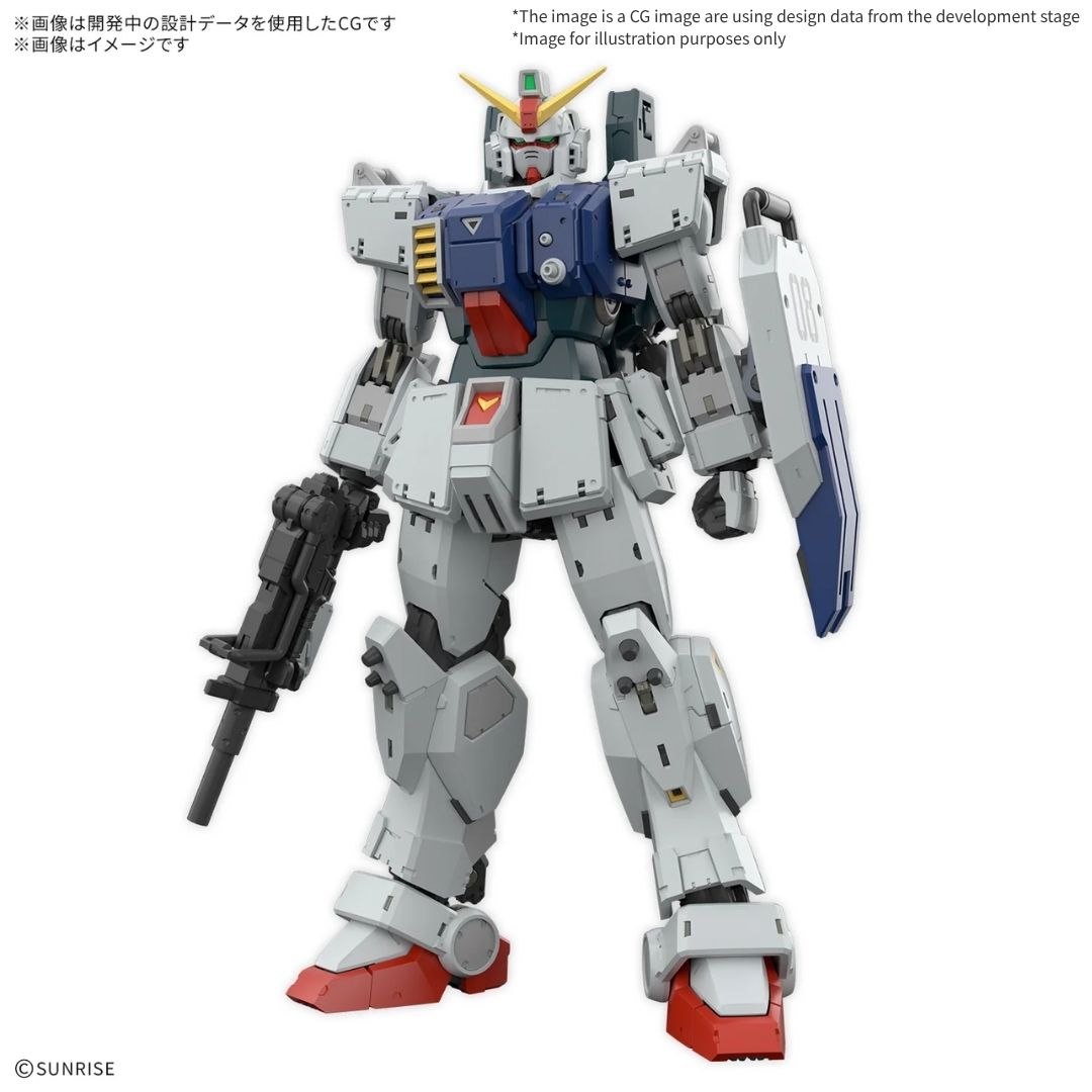 Bandai RG 1/144 Gundam Ground Type (Pre-Order: Expected to Ship by Q2, 2027)