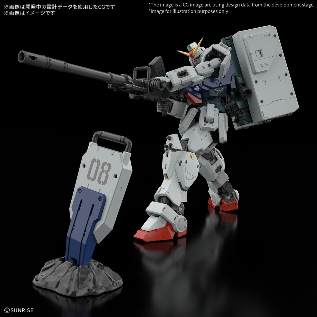 Bandai RG 1/144 Gundam Ground Type (Pre-Order: Expected to Ship by Q2, 2027)