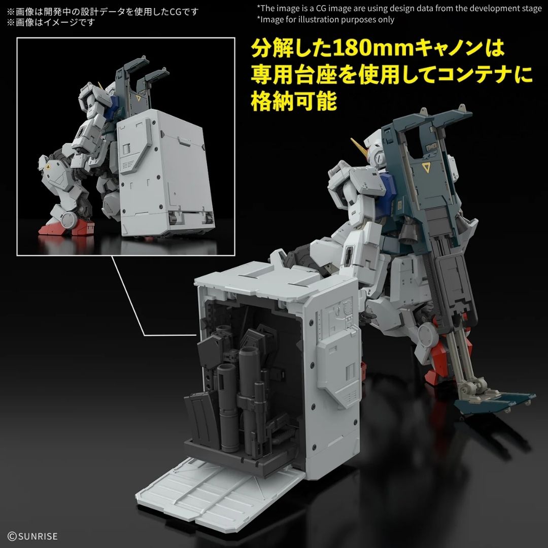 Bandai RG 1/144 Gundam Ground Type (Pre-Order: Expected to Ship by Q2, 2027)