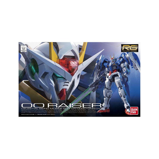 Bandai RG 1/144 No.18 Gundam OO Raiser + GNR 010