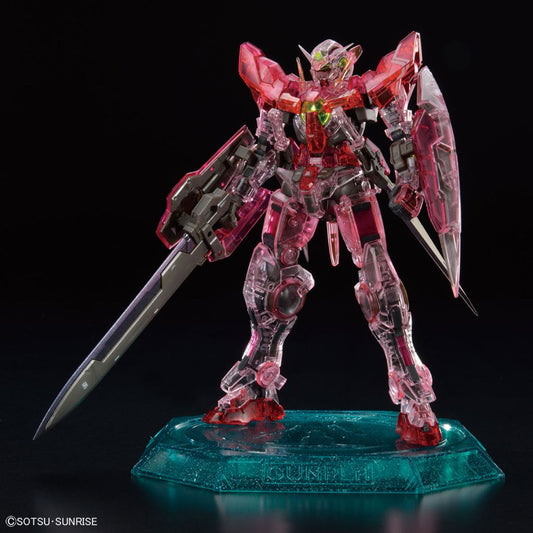 Bandai RG 1/144 The Gundam Base Limited Gundam Exia [Trans-AM Clear]