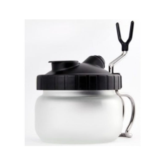 Sparmax Spray Out Cleaning Pot with Airbrush Hanger