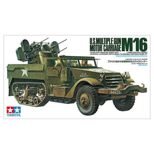 TAMIYA 1/35 U.S. Multiple Gun Motor Carriage M16 (35081)