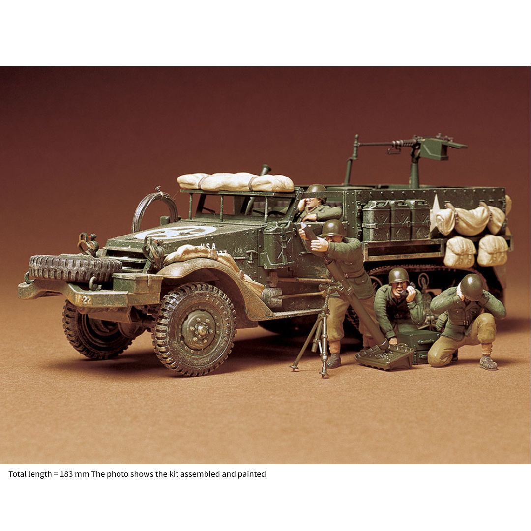 TAMIYA 1/35 U.S. Half Track 81mm Mortar Carrier M21 (35083)