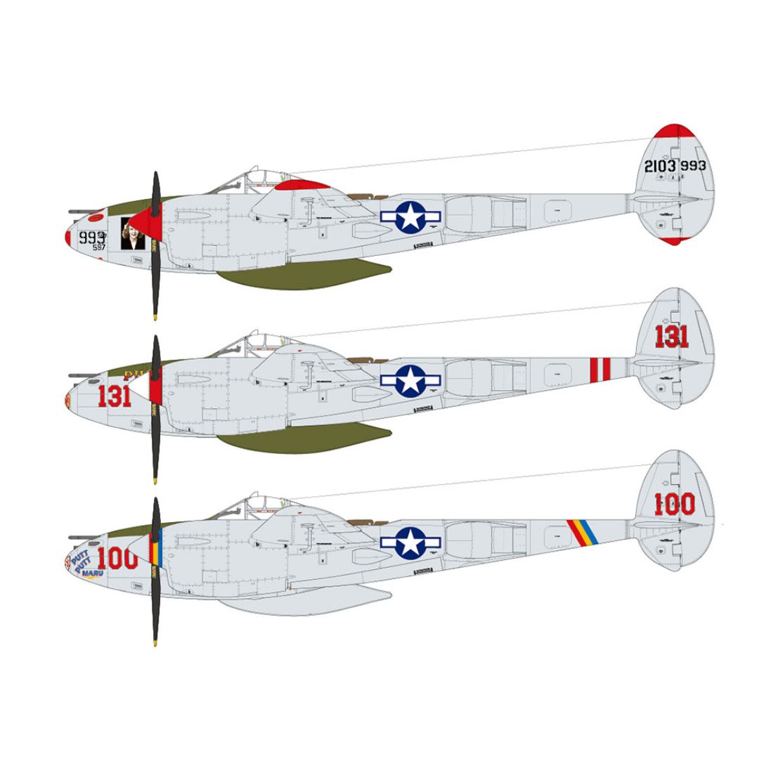 TAMIYA 1/48 Lockheed¨ P-38¨J Lightning (61123)