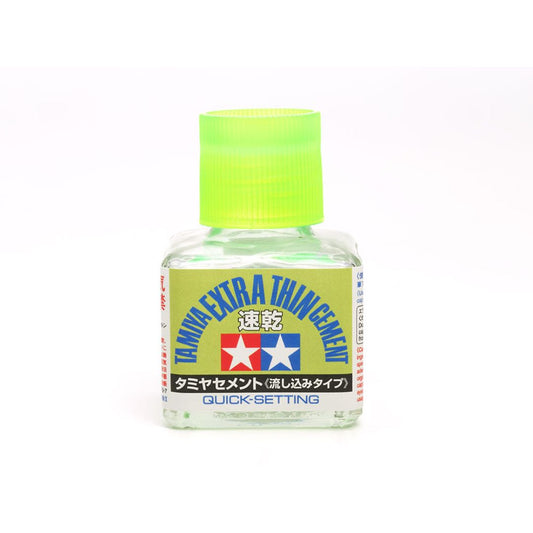 TAMIYA 87182 Extra Thin Cement Quick Setting 40ml
