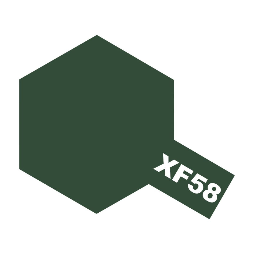 TAMIYA Acrylic Mini XF-58 Olive Green 10ml #81758