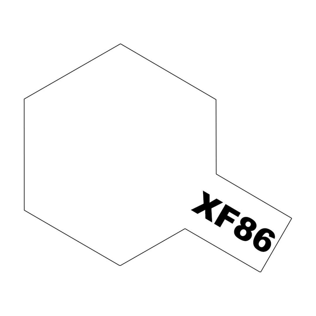 TAMIYA Acrylic Mini XF-86 Flat Clear 10ml #81786