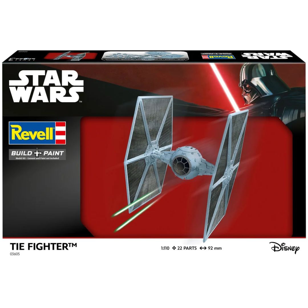 Revell Star Wars Tie Fighter 1/110 Scale Model Kit (03605)