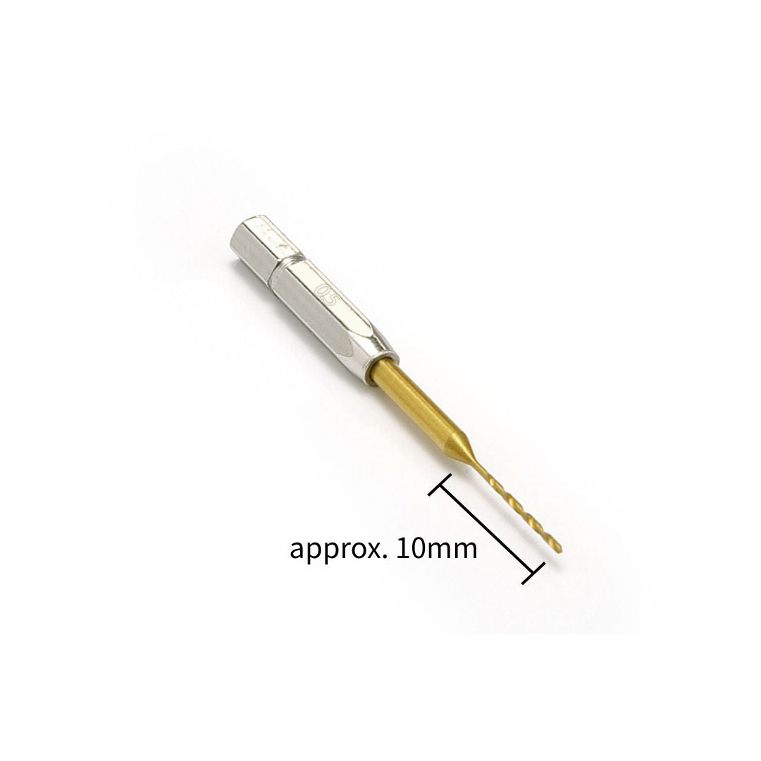 WAVE HT336 HG One Touch Pin Vice Drill Bit 0.6 mm (Hobby Tool)