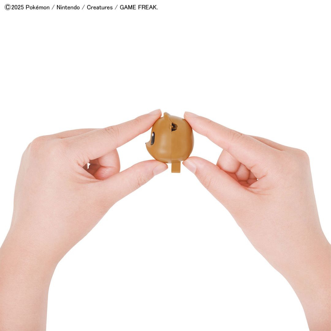 Bandai Pokemon Plastic Model Collection Quick !! 04 Eevee (Sitting Pose)