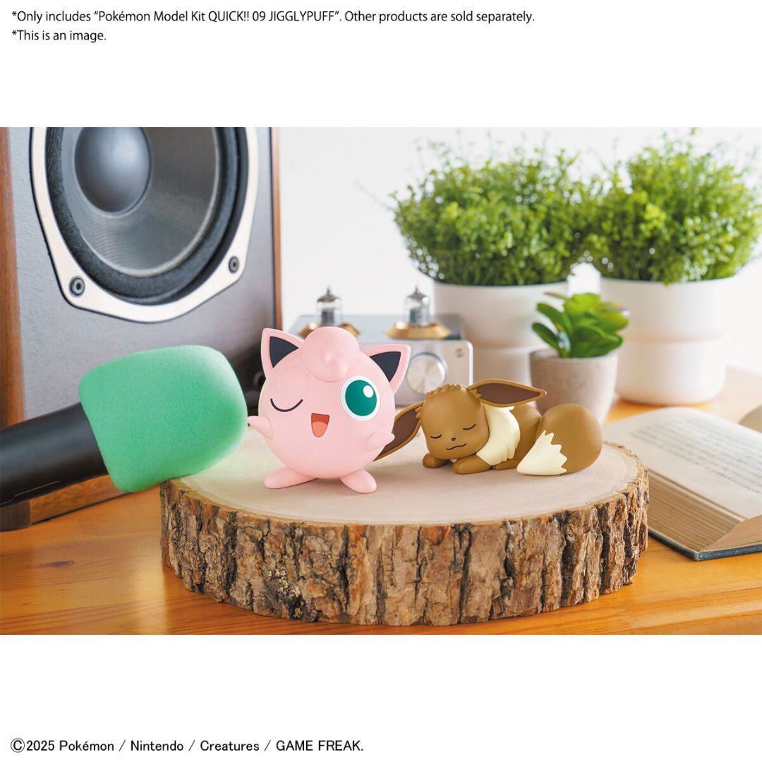 Bandai Pokemon Plastic Model Collection Quick !! 09 Jigglypuff