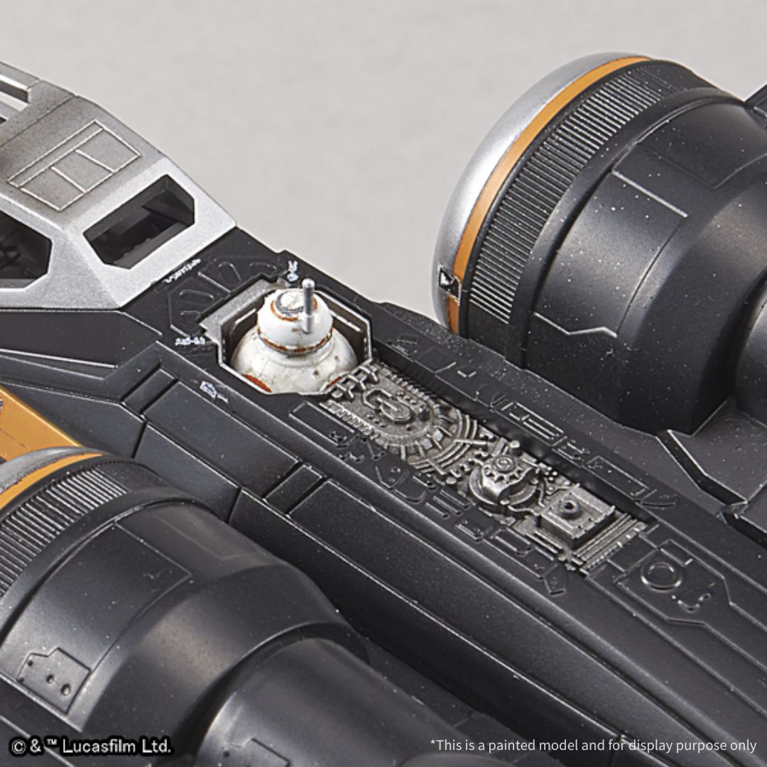 Bandai Star Wars Poe's X-Wing Fighter 1/72 Scale Model Kit (01216)