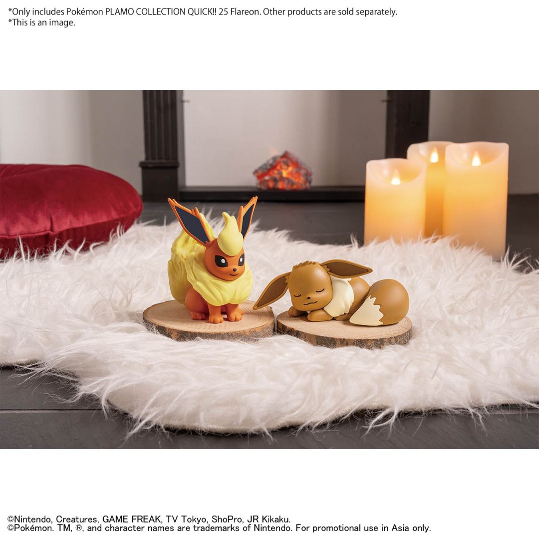 Bandai Pokemon Plastic Model Collection Quick !! 25 FLAREON