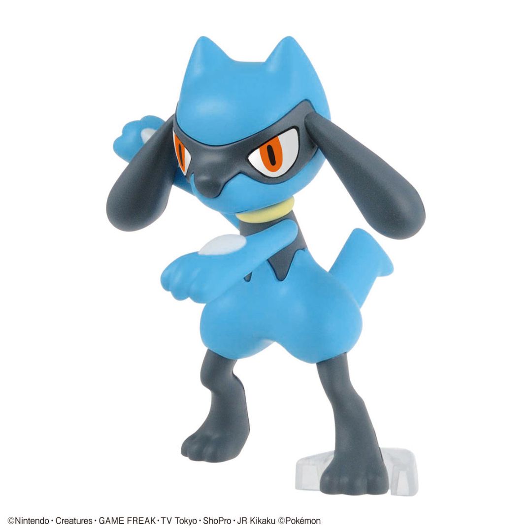 Bandai Pokemon Plastic Model Collection Select Series 44 Riolu & Lucario Set