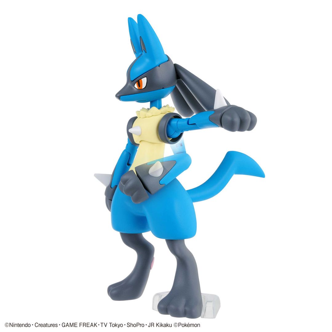 Bandai Pokemon Plastic Model Collection Select Series 44 Riolu & Lucario Set