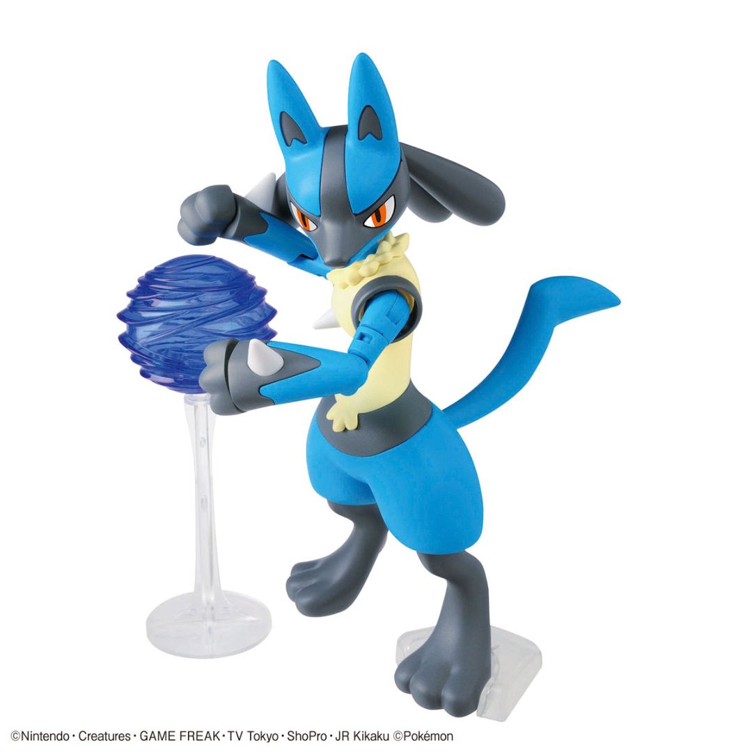 Bandai Pokemon Plastic Model Collection Select Series 44 Riolu & Lucario Set
