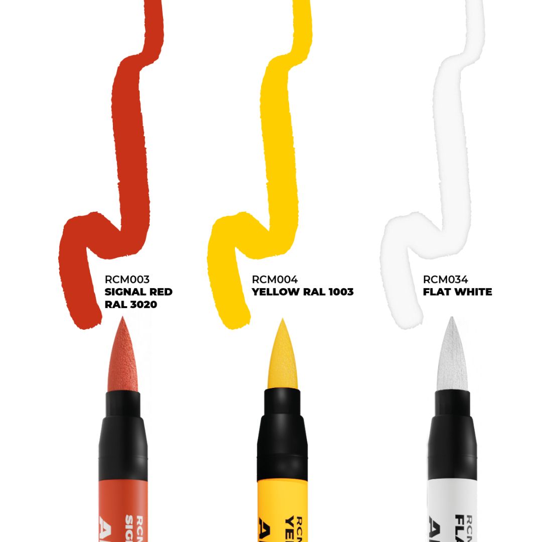 AK Interactive Real Colors Markers Set RCM106 - Tactical