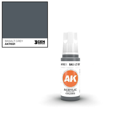 AK Interactive 3 Gen Acrylics AK11021 Basalt Grey 17ml