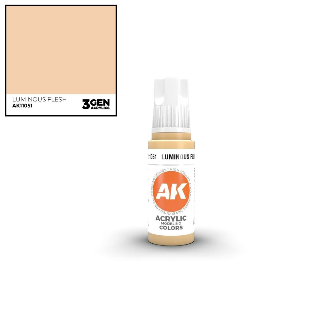 AK Interactive 3 Gen Acrylics AK11051 Luminous Flesh 17ml