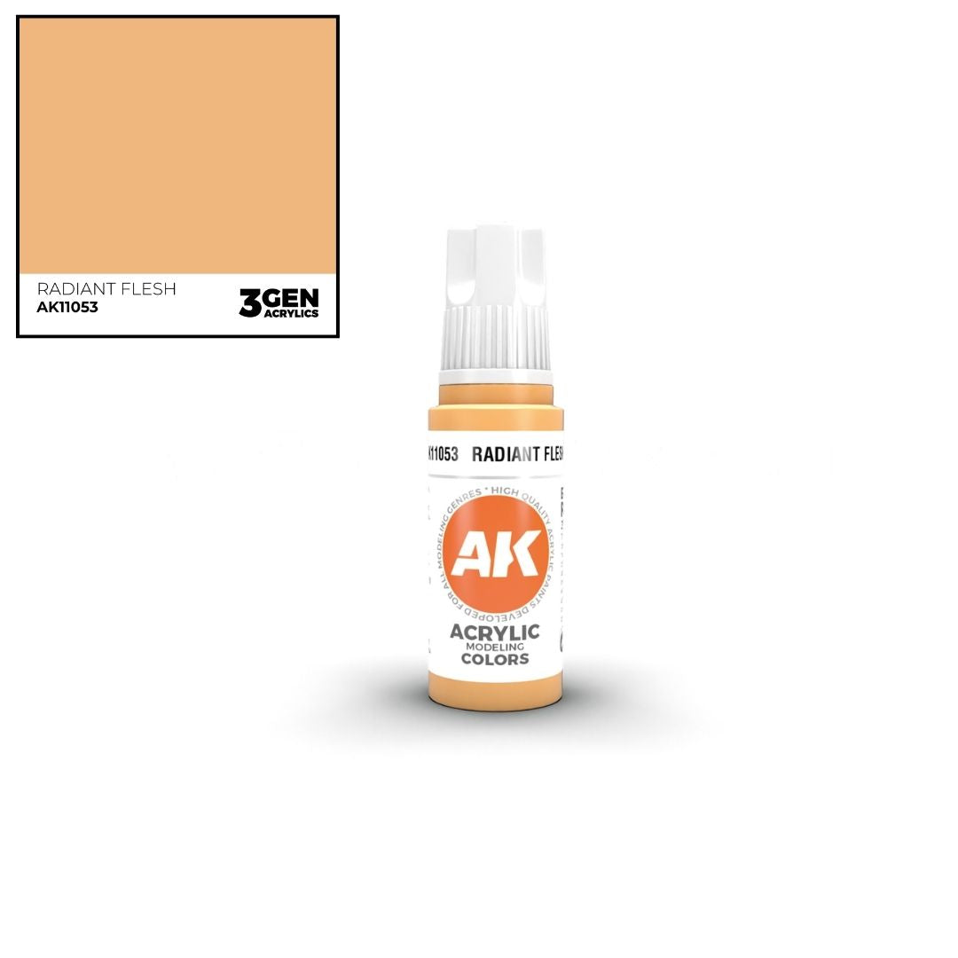 AK Interactive 3 Gen Acrylics AK11053 Radiant Flesh 17ml