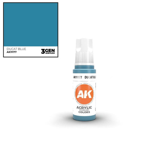 AK Interactive 3 Gen Acrylics AK11177 Ducat Blue 17ml