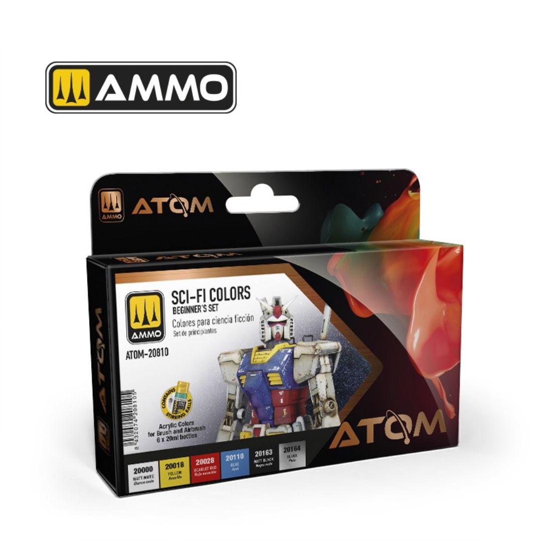 ATOM-20810 Beginners Set: SCI-FI Colors