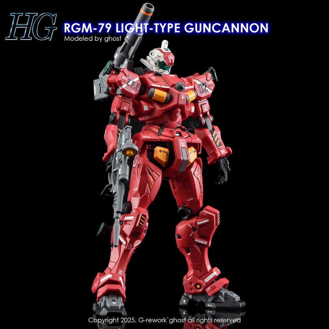 G-Rework Decal - [HG] GQUUUUUUX RGM-79 LIGHT-TYPE GUNCANNON