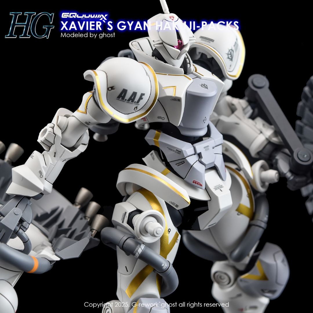 G-Rework Decal - [HG] GQUUUUUUX MS-15/H XAVIER'S GYAN HAKUJI-PACKS