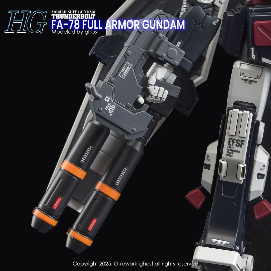 G-Rework Decal - [HG] FA-78 FULL ARMOR GUNDAM THUNDERBOLT VER.