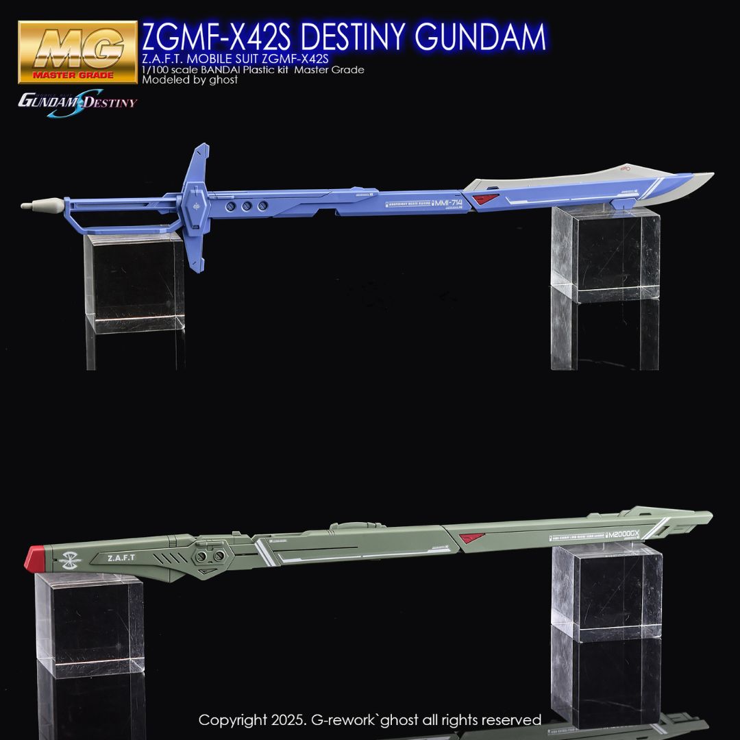 G-Rework Decal - [MG] [SEED] ZGMF-X42S DESTINY GUNDAM