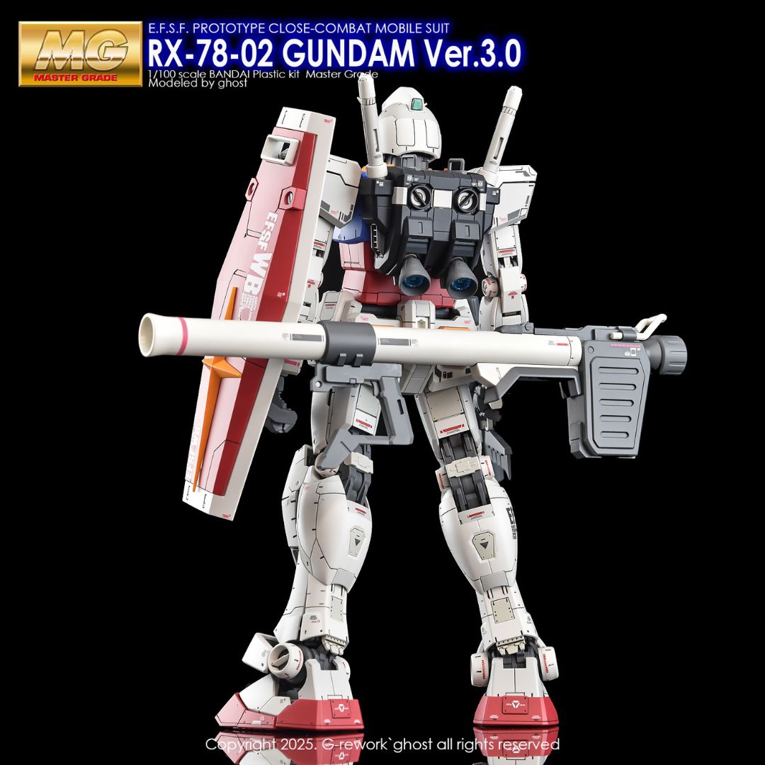 G-Rework Decal - [MG] RX-78-2 GUNDAM 3.0