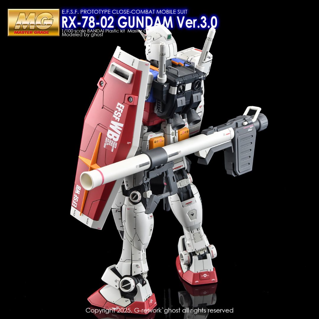G-Rework Decal - [MG] RX-78-2 GUNDAM 3.0