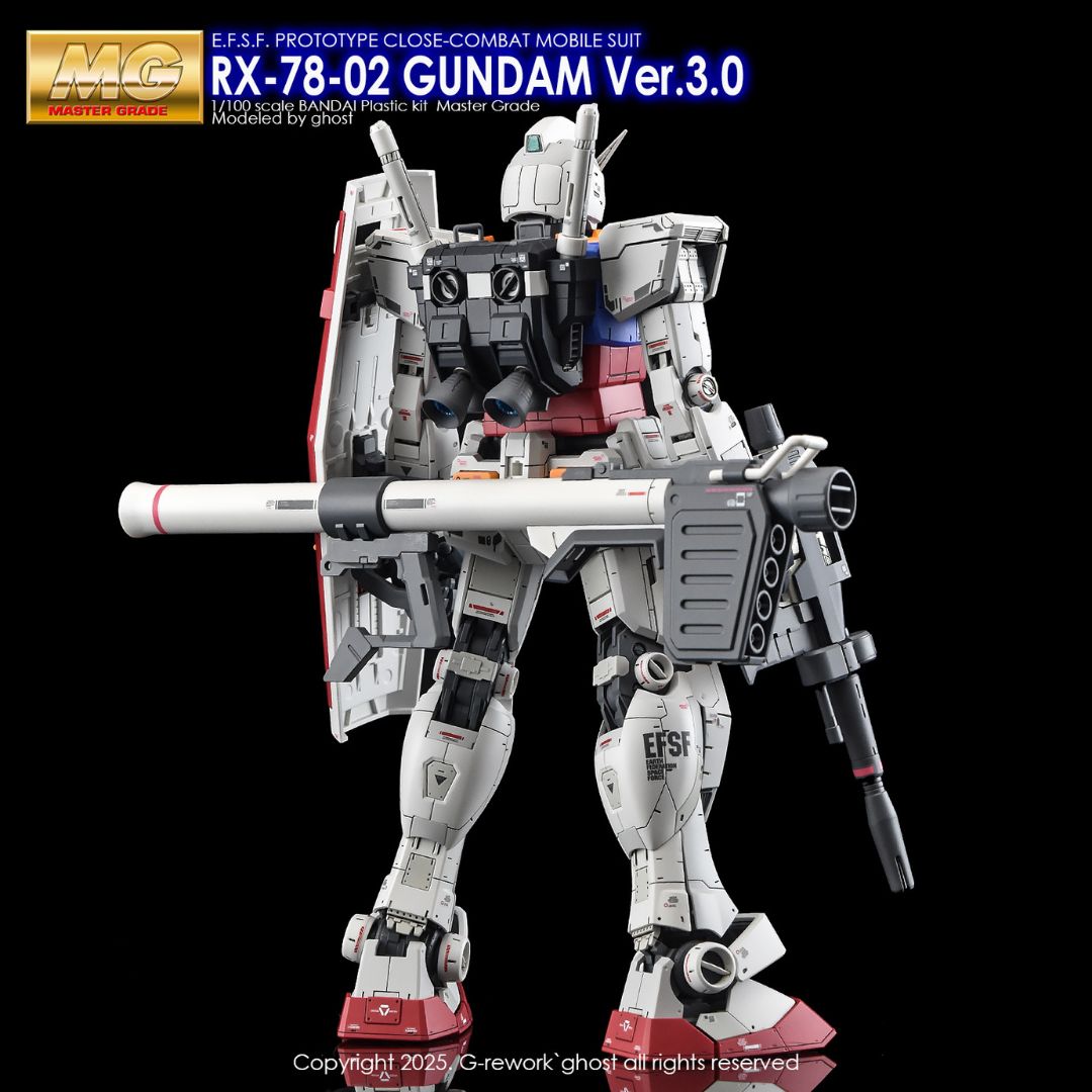 G-Rework Decal - [MG] RX-78-2 GUNDAM 3.0