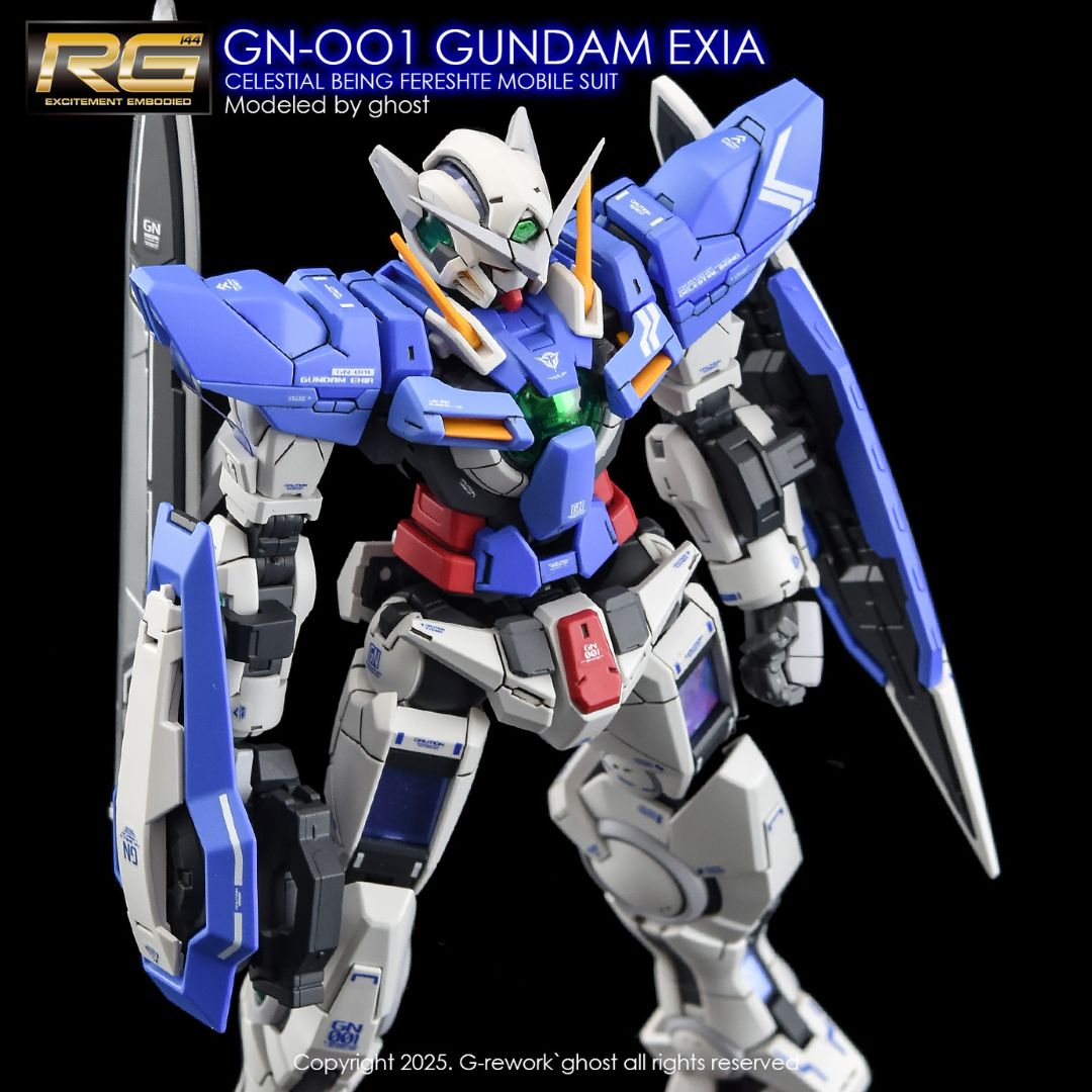 G-Rework Decal - [RG] GN-001 GUNDAM EXIA