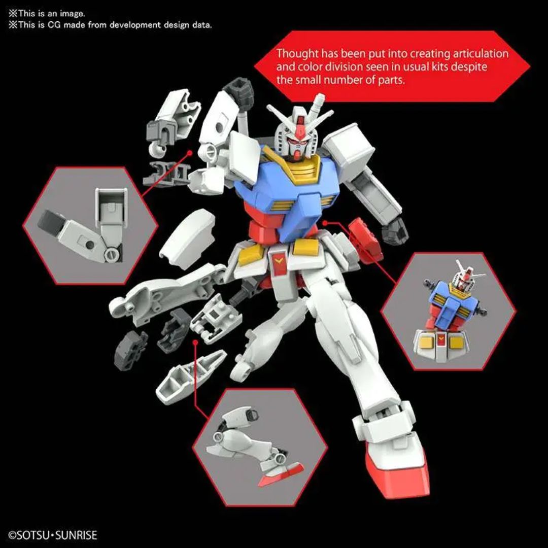Bandai Entry Grade 1/144 RX-78-2 Gundam [Close-Combat Mobile Suit]