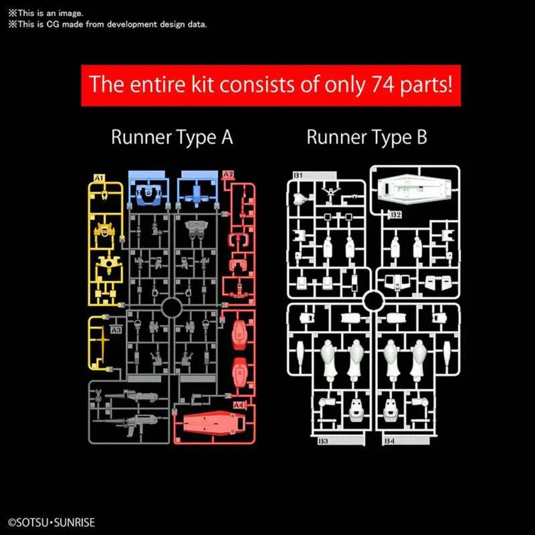 Bandai Entry Grade 1/144 RX-78-2 Gundam [Close-Combat Mobile Suit]