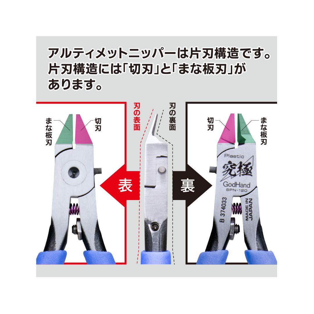 GodHand SPN-120 Ultimate Nipper 5.0