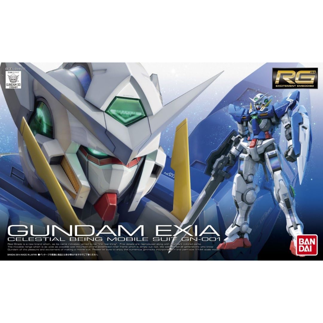Bandai RG 1/144 No.15 GN-001 GUNDAM Exia