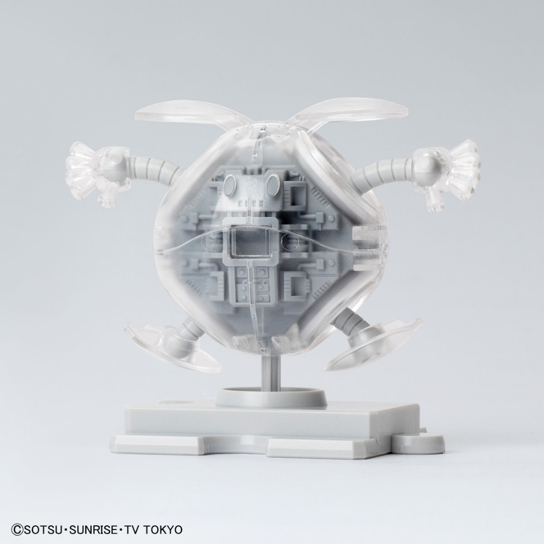 HAROPLA GUNDAM BASE LIMITED HARO [PAINTING MODEL] CLEAR & WHITE