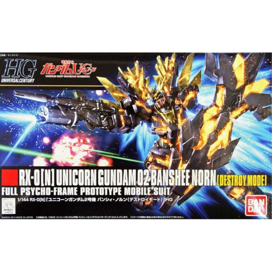 Bandai HGUC 1/144 RX-0 [N] Unicorn Gundam 02 Banshee Norn Destroy Mode #175
