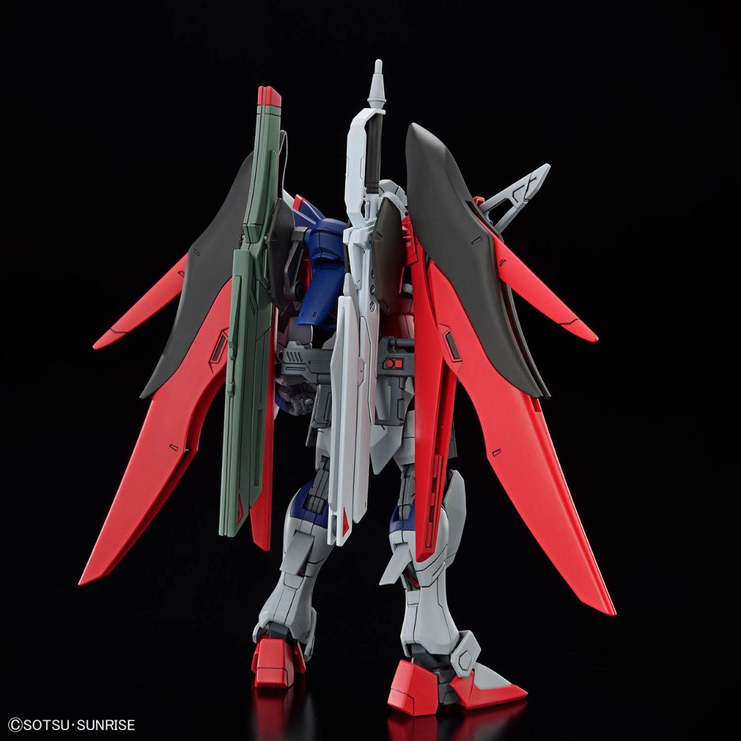 Bandai HG 1/144 Destiny Gundam Spec II & Zeus Silhouette #258