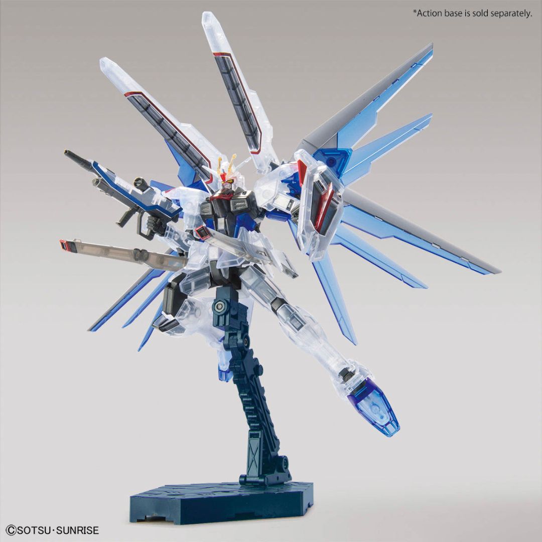 Bandai The Gundam Base Limited HGCE 1/144 FREEDOM GUNDAM (Clear Color)