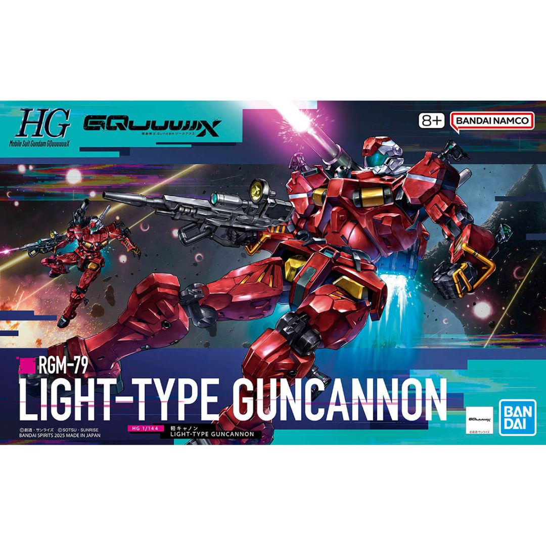 Bandai HGGQ 1/144 RGM-79 Light-Type Guncannon (GQ) #06