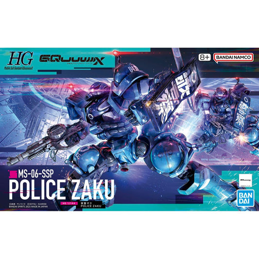 Bandai HGGQ 1/144 MS-06-SSP Police Zaku #02