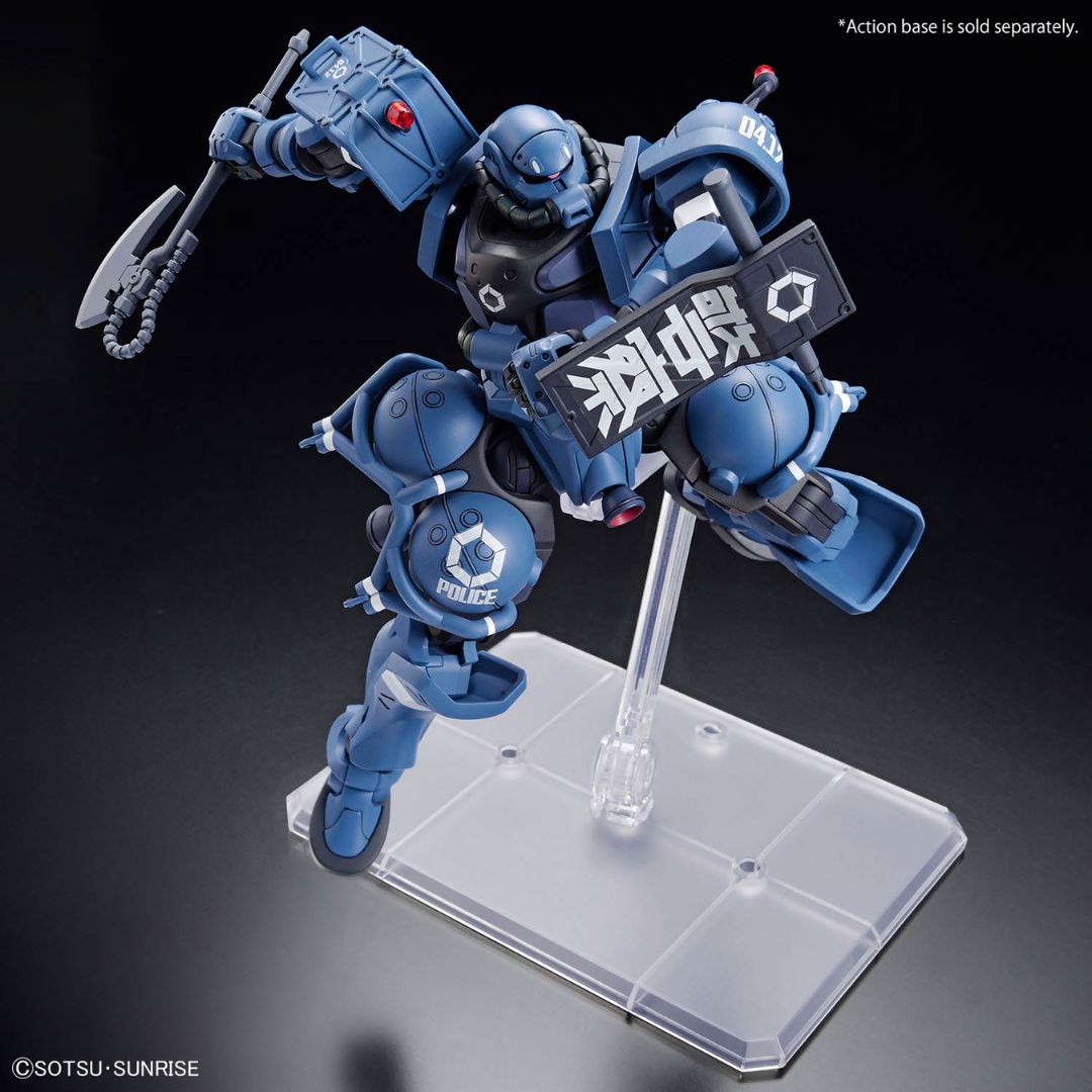 Bandai HGGQ 1/144 MS-06-SSP Police Zaku #02